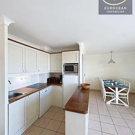 Résidence Bleu Marine - 6 Pers, Vue Mer, Résidence Bleu Marine Avec Piscine à Océan Mae-0301 Appartamento