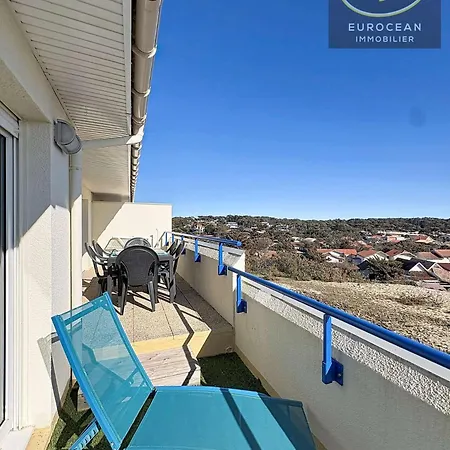 Appartamento Résidence Bleu Marine - 6 Pers, Vue Mer, Résidence Bleu Marine Avec Piscine à Océan Mae-0301 Lacanau